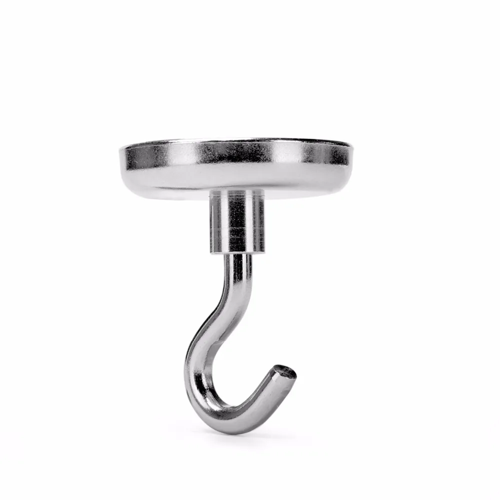 1PCS D42mm strong neodymium magnetic hook with vertical pull force MAX 1-40KG 42 mm x 46 mm
1PCS D42mm strong neodymium magnetic hook with vertical pull force MAX 1-40KG 42 mm x 46 mm