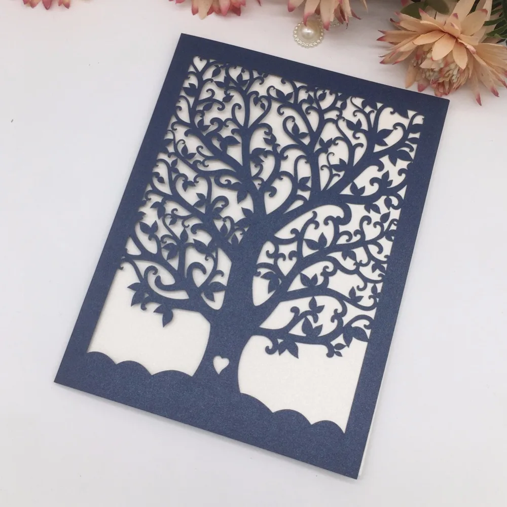 35pcs/lot Hight-quilite Exquisite Tree Wedding Card Invitation Card Apply To Back To School Grand Event Gender Reveal
35pcs/lot Hight-quilite Exquisite Tree Wedding Card Invitation Card Apply To Back To School Grand Event Gender Reveal