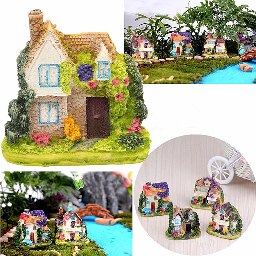 new 1pc Fairy Garden Miniature Resin Thatched House Micro Landscape Ornament Decor Home Small Souvenirs
new 1pc Fairy Garden Miniature Resin Thatched House Micro Landscape Ornament Decor Home Small Souvenirs