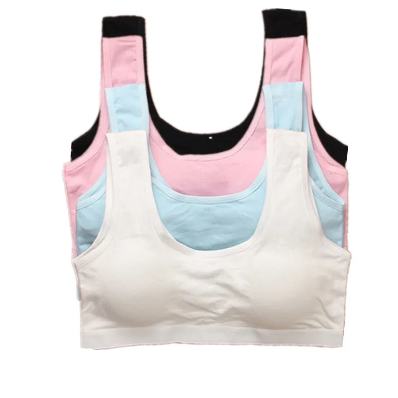 5pcs Teens Girls Sports Bra Puberty Gym Underwear Wireless Teenager Girls Sport Bra 2019 High Quality 8-18 year old girl wearing
5pcs Teens Girls Sports Bra Puberty Gym Underwear Wireless Teenager Girls Sport Bra 2019 High Quality 8-18 year old girl wearing
