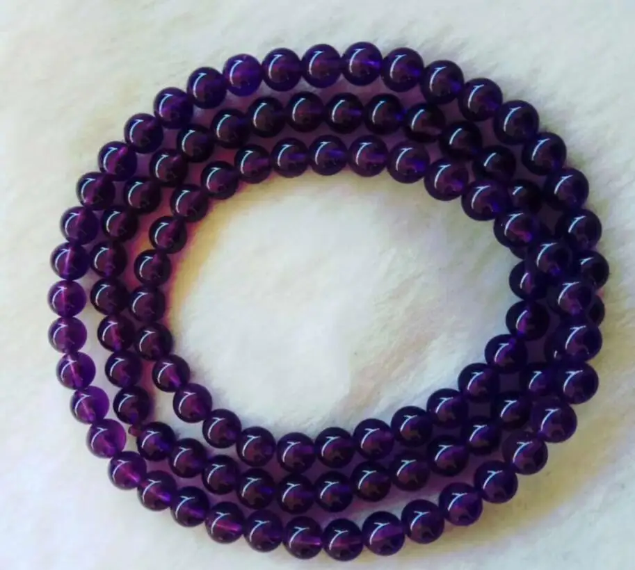 free shipping 6mm Three circles naturalAmethyst Quartz Crystal Round Beads Bracelet AAA
free shipping 6mm Three circles naturalAmethyst Quartz Crystal Round Beads Bracelet AAA