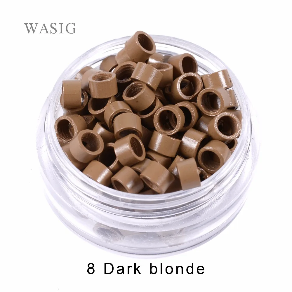 Wholesale 1000 PCS 4.5*3.0mm Micro Link/Beads/Rings/Tube With Screw For Human Hair Extension Bead Tools | Шиньоны и парики