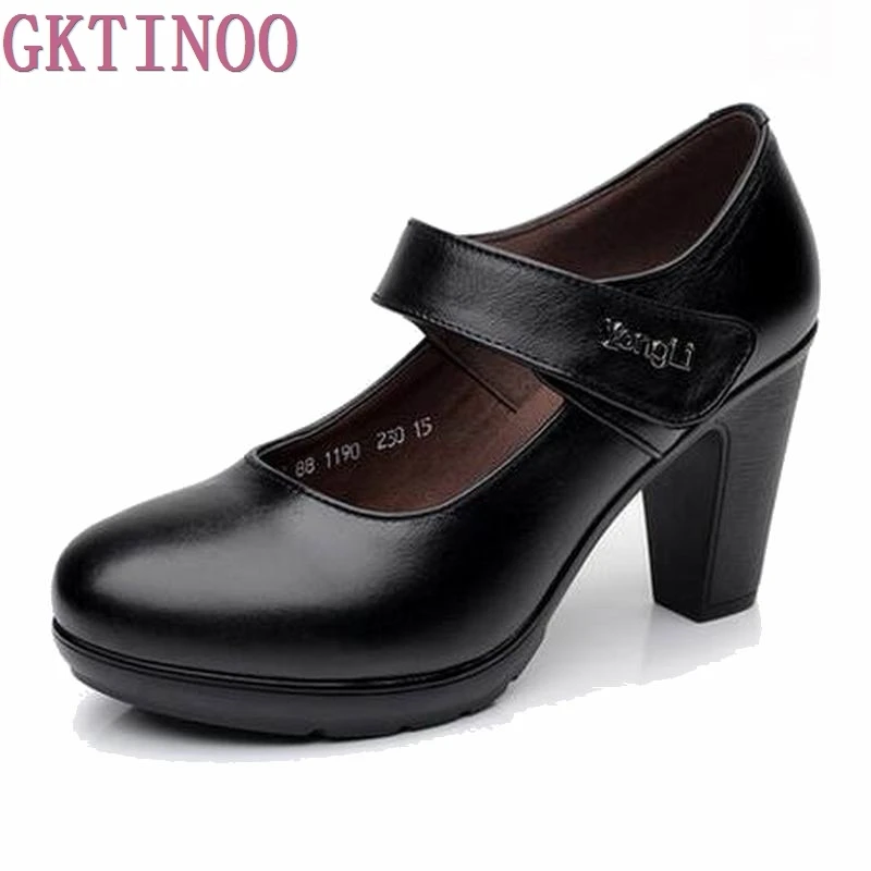 2021 Spring Autumn Shoes Woman Genuine Leather Women Pumps Lady Leather Round Toe Platform Shallow Mouth Shoes Size 35-40
2021 Spring Autumn Shoes Woman Genuine Leather Women Pumps Lady Leather Round Toe Platform Shallow Mouth Shoes Size 35-40