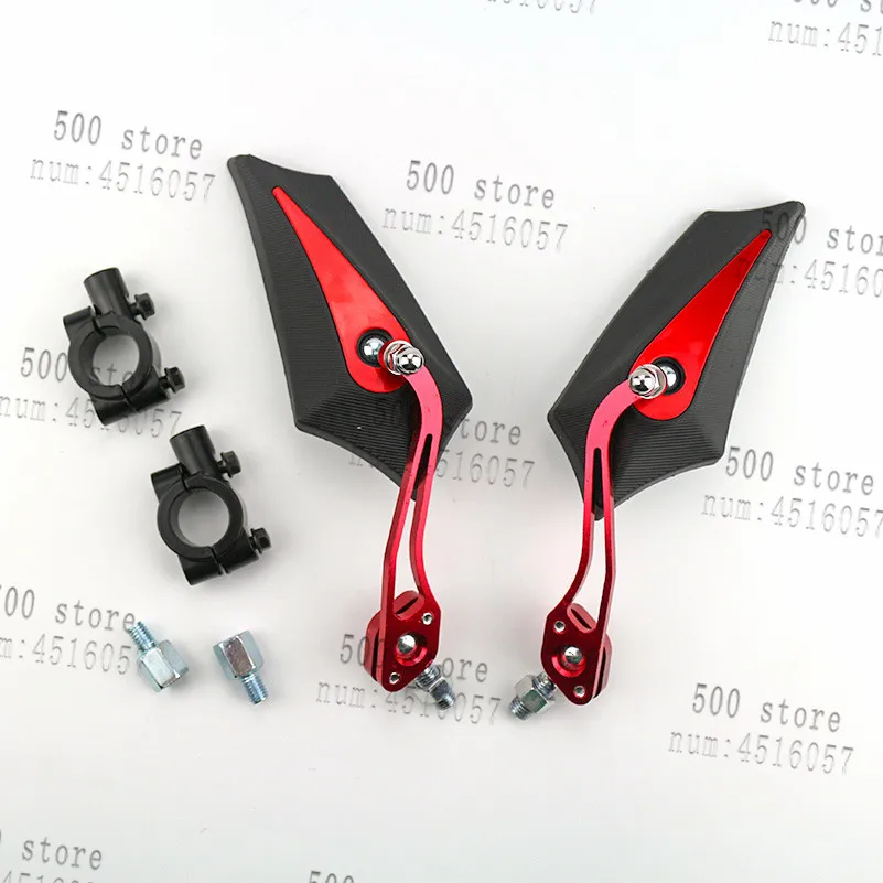 red Universal 8mm 10mm Aluminum Rod End Modified Motorcycle Handlebar Rearview Mirror Motorbike Side Mirrors
red Universal 8mm 10mm Aluminum Rod End Modified Motorcycle Handlebar Rearview Mirror Motorbike Side Mirrors