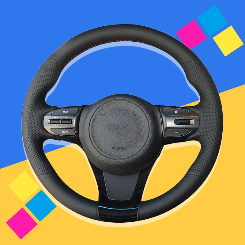 Auto Braid On The Steering Wheel Cover for Kia K5 Optima 2014 2015 DIY Car Braiding Covers Interior Accessories Car-styling
Auto Braid On The Steering Wheel Cover for Kia K5 Optima 2014 2015 DIY Car Braiding Covers Interior Accessories Car-styling