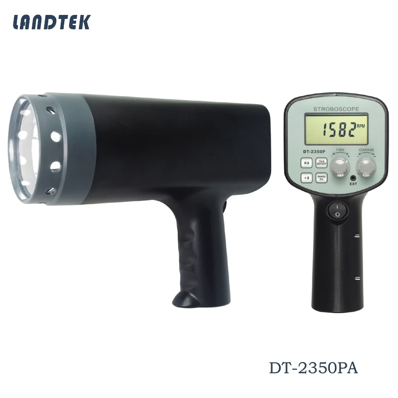 Фото Ручной стробоскоп DT 2350PA 50 12000 FPM Бесконтактное измерение вращающегося