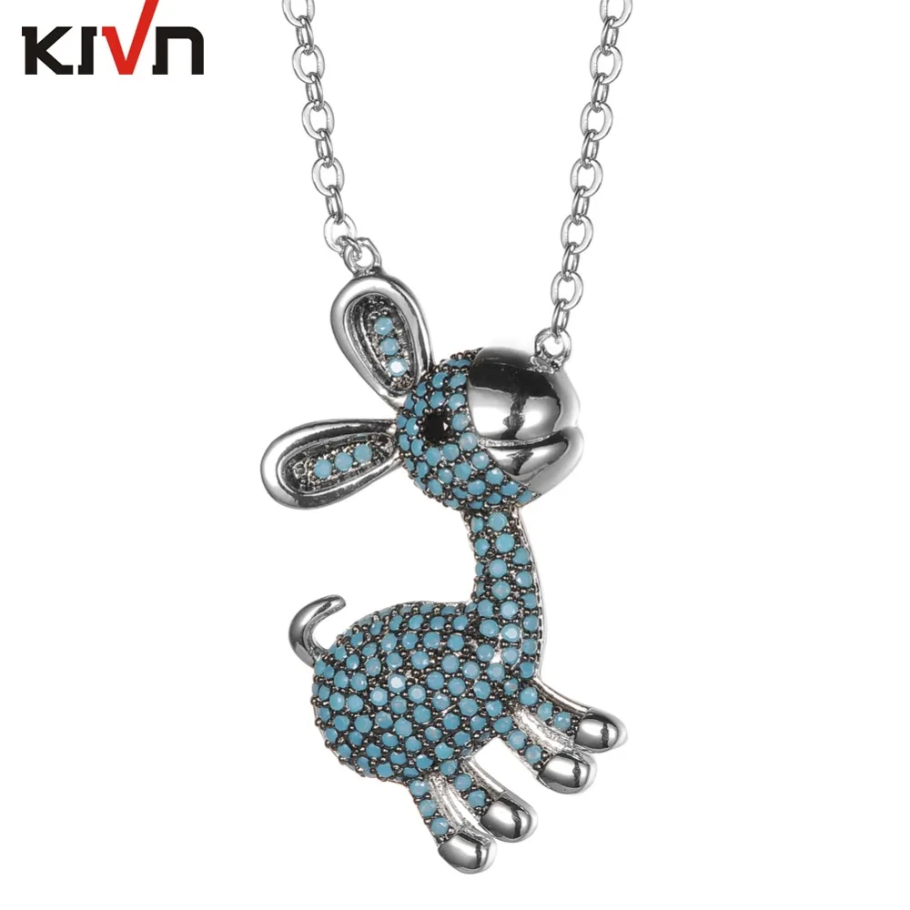 KIVN Fashion Jewelry Pave CZ Cubic Zirconia Cute Animal Goat Womens Girls Bridal Wedding Pendant Necklaces Birthday Gifts
KIVN Fashion Jewelry Pave CZ Cubic Zirconia Cute Animal Goat Womens Girls Bridal Wedding Pendant Necklaces Birthday Gifts
