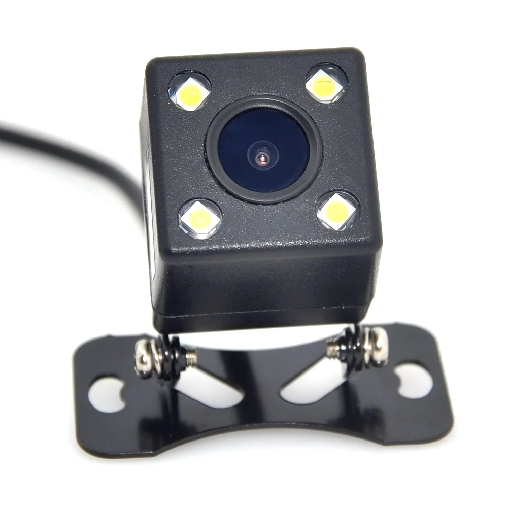 Ccd CCD 4LED Ночная Автомобильная камера заднего вида 170 широкий угол Универсальная