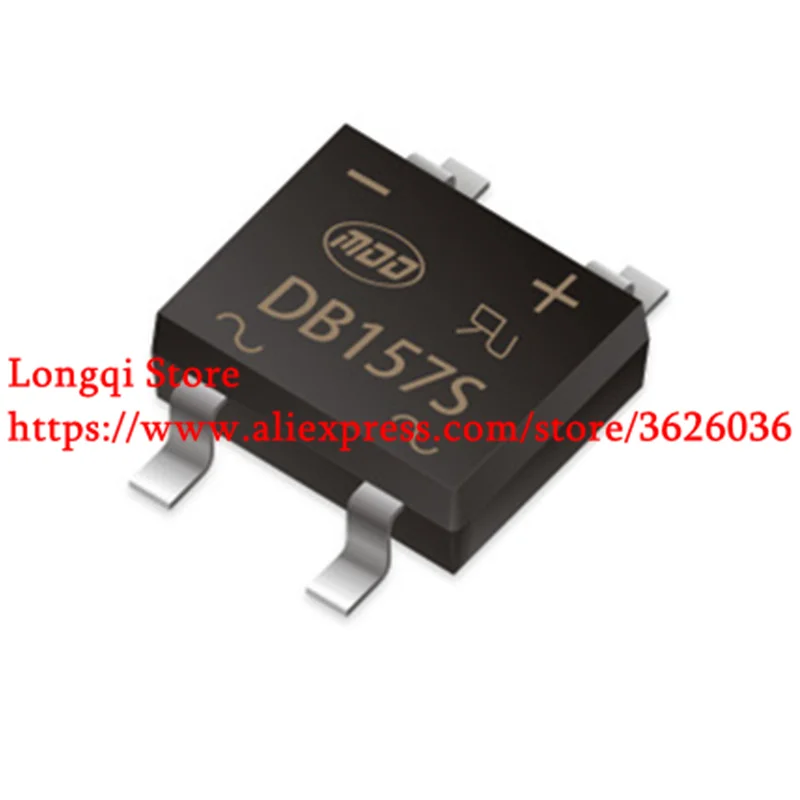 10PCS DB157S SOP-4 New rectifier bridge diode 1.5A 1000V single-phase glass passivation rectifier
10PCS DB157S SOP-4 New rectifier bridge diode 1.5A 1000V single-phase glass passivation rectifier