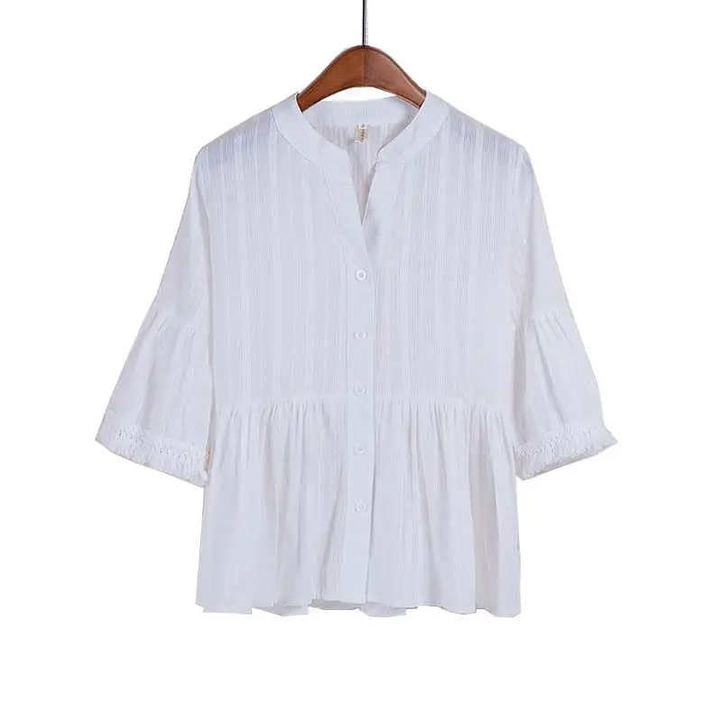 Women Blouses Shirt 2019 Summer Flare Sleeve Loose White Shirt Female Shirt Tops Blusas
Women Blouses Shirt 2019 Summer Flare Sleeve Loose White Shirt Female Shirt Tops Blusas