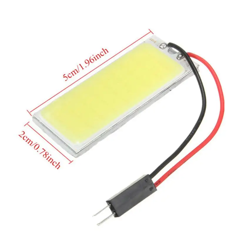 2pcs White 12V HID 36 COB LED 5W Car Interior Dome Map Reading Light Bulb 5500-6000K Car Interior Panel Lamp
2pcs White 12V HID 36 COB LED 5W Car Interior Dome Map Reading Light Bulb 5500-6000K Car Interior Panel Lamp