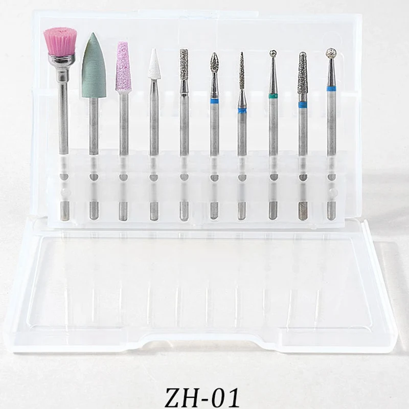 10pcs Mixed Electric Manicure Burr Sets Nail Drill 3/32" Diamond Cuticle Clean Machine Cutter Nail Art Files Bit
10pcs Mixed Electric Manicure Burr Sets Nail Drill 3/32" Diamond Cuticle Clean Machine Cutter Nail Art Files Bit