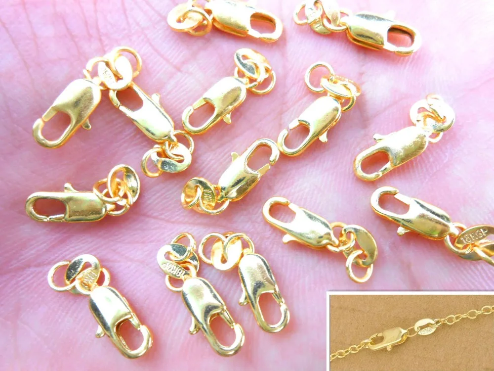 20PCS Wholesale jewelry found real gold print gold lobster buckle GF label necklace + open loop rope skipping LOGO
20PCS Wholesale jewelry found real gold print gold lobster buckle GF label necklace + open loop rope skipping LOGO
