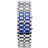 TIke Toker,Unique Black/Silver Digital Lava Wrist Watch Business Man Watches Iron Metal Blue LED Full Metal Samurai Gifts 10
TIke Toker,Unique Black/Silver Digital Lava Wrist Watch Business Man Watches Iron Metal Blue LED Full Metal Samurai Gifts 10