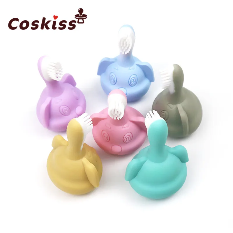 Colorful New Baby Toothbrush Teether Silicone Newborn Teeth Cleaning Chewable Nursing Safety Dog Shape Bpa Free Silicone
Colorful New Baby Toothbrush Teether Silicone Newborn Teeth Cleaning Chewable Nursing Safety Dog Shape Bpa Free Silicone