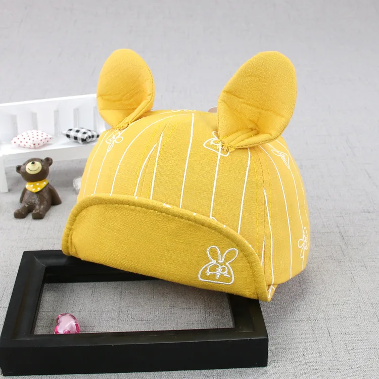 New Baby Soft Cotton Hat Cartoon Animal Ear Hat Children Cotton Baby Baseball Cap Peaked Cap Children Boy Girl Outdoor Sun Hat
New Baby Soft Cotton Hat Cartoon Animal Ear Hat Children Cotton Baby Baseball Cap Peaked Cap Children Boy Girl Outdoor Sun Hat