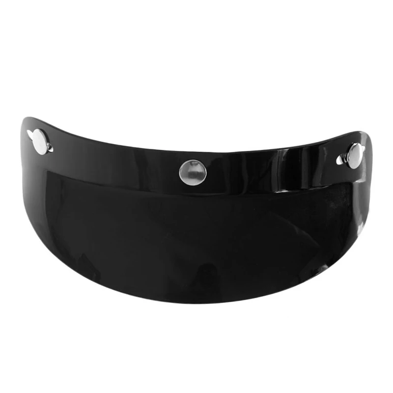 Universal 3 Snap Visor Face Black Shield Lens For Motorcycle Helmets Open Faceqiang
Universal 3 Snap Visor Face Black Shield Lens For Motorcycle Helmets Open Faceqiang