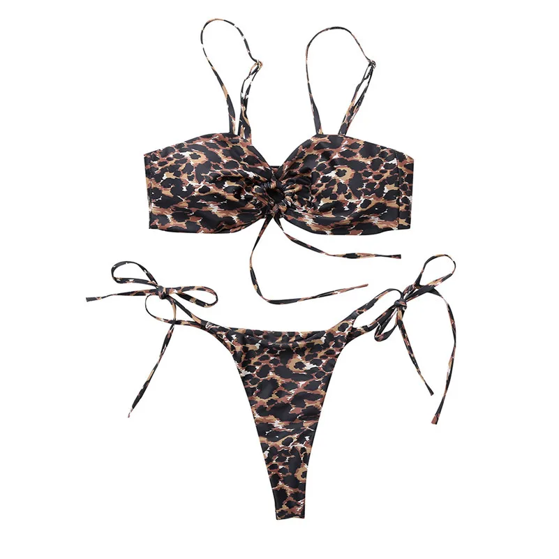 Women's swimming suit bathing suit Bikini Leopard Bandage Bikini Set Swimsuit separate Swimwear Bikini maillot de bain femme 4as
Women's swimming suit bathing suit Bikini Leopard Bandage Bikini Set Swimsuit separate Swimwear Bikini maillot de bain femme 4as