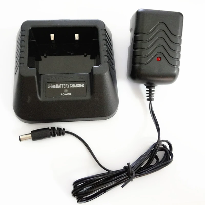 Фото Baofeng UV5R USB зарядное устройство для портативного двухстороннего радио Walkie Talkie Uv 5r