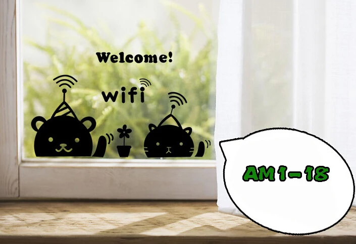 5p Bear Hotel store shop office glass wall window adhesive service warning sticker wifi coffee chat service sign sticker +B
5p Bear Hotel store shop office glass wall window adhesive service warning sticker wifi coffee chat service sign sticker +B