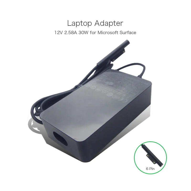 Original 12V 2.58A 36W Laptop AC Adapter rfor Microsoft Surface Pro 3 Pro 4 1631 1625 Tablet USB AC Charger DC Adapter
Original 12V 2.58A 36W Laptop AC Adapter rfor Microsoft Surface Pro 3 Pro 4 1631 1625 Tablet USB AC Charger DC Adapter