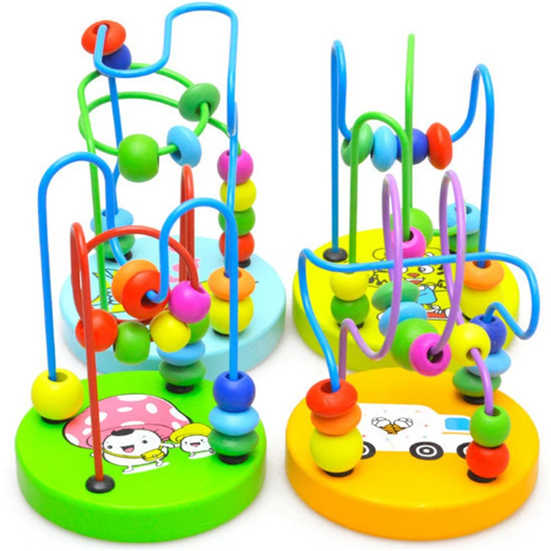 Boys Girls montessori Wooden Toys Wooden Circles Bead Wire Maze Roller Coaster Educational Wood Puzzles Kid Toy 2020
Boys Girls montessori Wooden Toys Wooden Circles Bead Wire Maze Roller Coaster Educational Wood Puzzles Kid Toy 2020