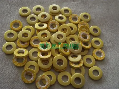 Excellence 100 pcs Flute pads 17.5mm open hole Great material