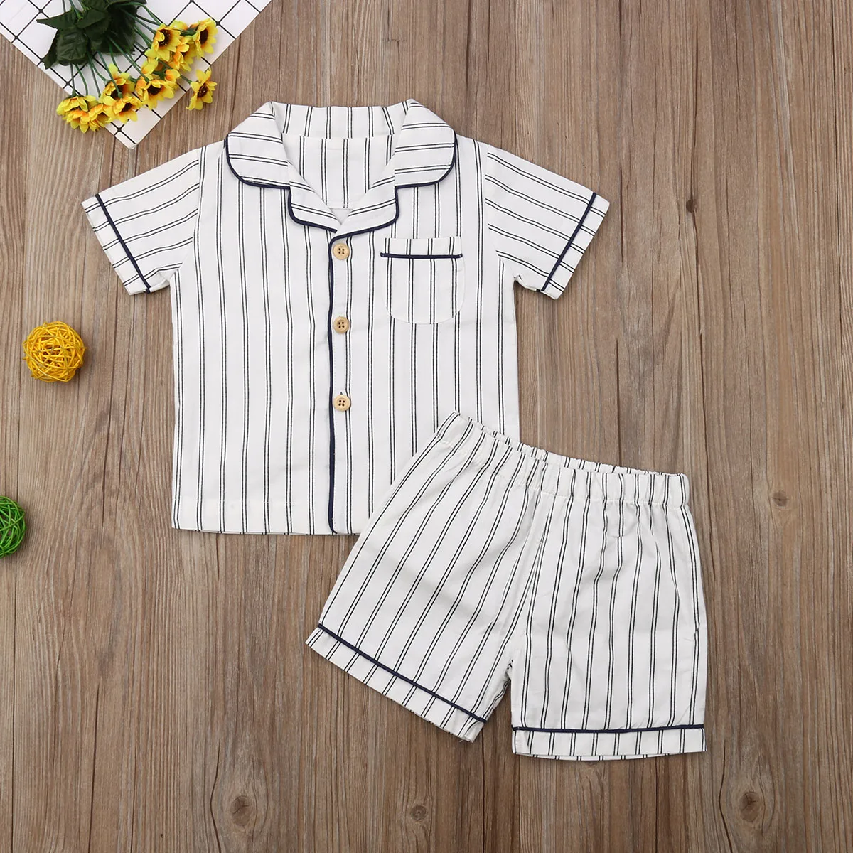 2-7T Summer Boys Nightwear Set Short Sleeve Stripe Tops+Shorts Pant Kids Toddler Baby Boy Children Pjs Sleepwear Pyjamas
2-7T Summer Boys Nightwear Set Short Sleeve Stripe Tops+Shorts Pant Kids Toddler Baby Boy Children Pjs Sleepwear Pyjamas