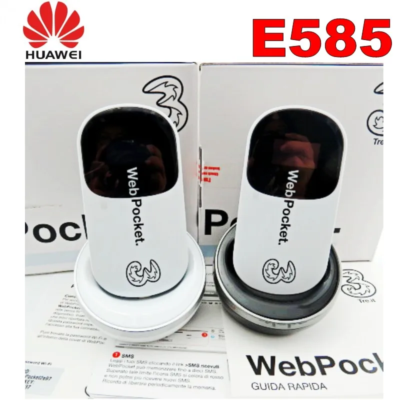 Huawei E585 беспроводной модем 3 Гб Мобильный Wi-Fi-сеть 3 - BOXED MIFI широкополосный
Huawei E585 беспроводной модем 3 Гб Мобильный Wi-Fi-сеть 3 - BOXED MIFI широкополосный