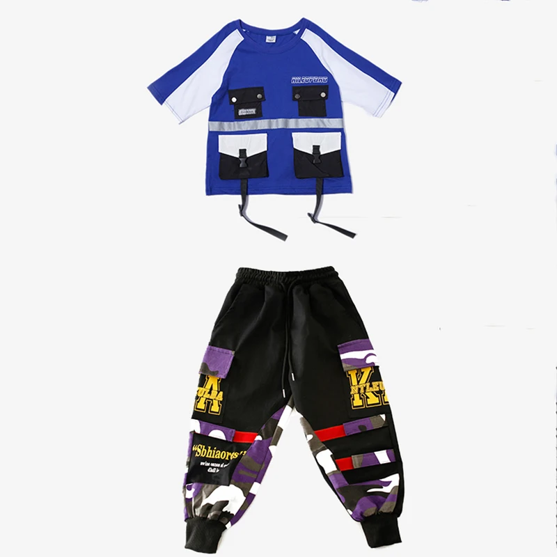 Jazz Dance Costumes Kids Hip Hop Styles Streetwear Personality Clothing Girls Stage Wear Boys Fashion Practicing Suit DNV11463
Jazz Dance Costumes Kids Hip Hop Styles Streetwear Personality Clothing Girls Stage Wear Boys Fashion Practicing Suit DNV11463