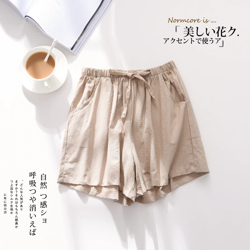 Womens Shorts 2019 New Cotton and Linen High Waisted Shorts Women Pants Short Feminino High Quality Shorts
Womens Shorts 2019 New Cotton and Linen High Waisted Shorts Women Pants Short Feminino High Quality Shorts