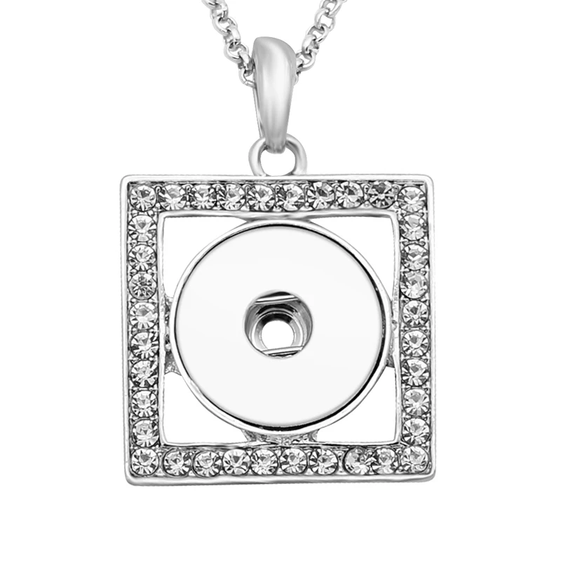 New Fashion elegant Crystal rhinestone square pendant snap necklace 60cm fit 18mm snap buttons snap jewelry XL0154
New Fashion elegant Crystal rhinestone square pendant snap necklace 60cm fit 18mm snap buttons snap jewelry XL0154