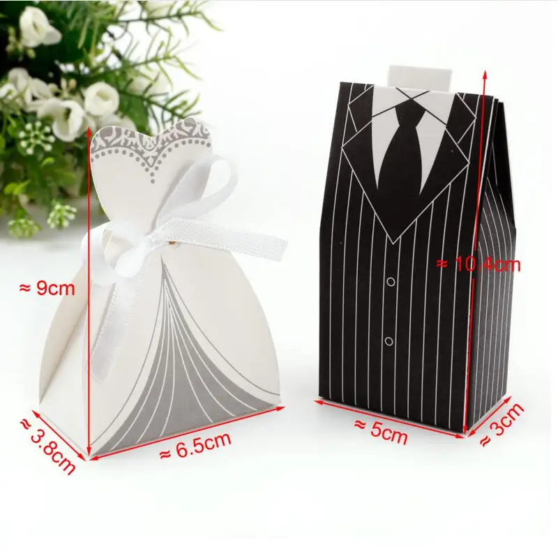 100pcs/lot Creative Black and White Striped Dress Candy Box Gift Box Wedding Decoration Candy Boxes Party Favors Box
100pcs/lot Creative Black and White Striped Dress Candy Box Gift Box Wedding Decoration Candy Boxes Party Favors Box