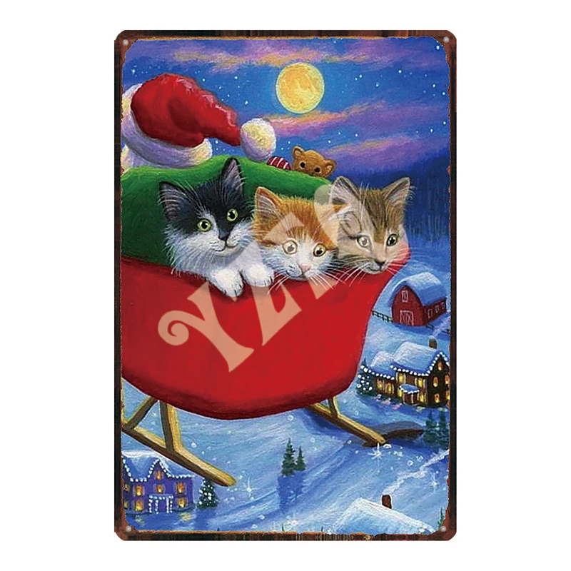 Snowman Christmas Vintage Tin Sign Animal Metal Plate Christmas Decorations For Home Wall Bar Art Party Decor 30X20CM DU-2073
Snowman Christmas Vintage Tin Sign Animal Metal Plate Christmas Decorations For Home Wall Bar Art Party Decor 30X20CM DU-2073