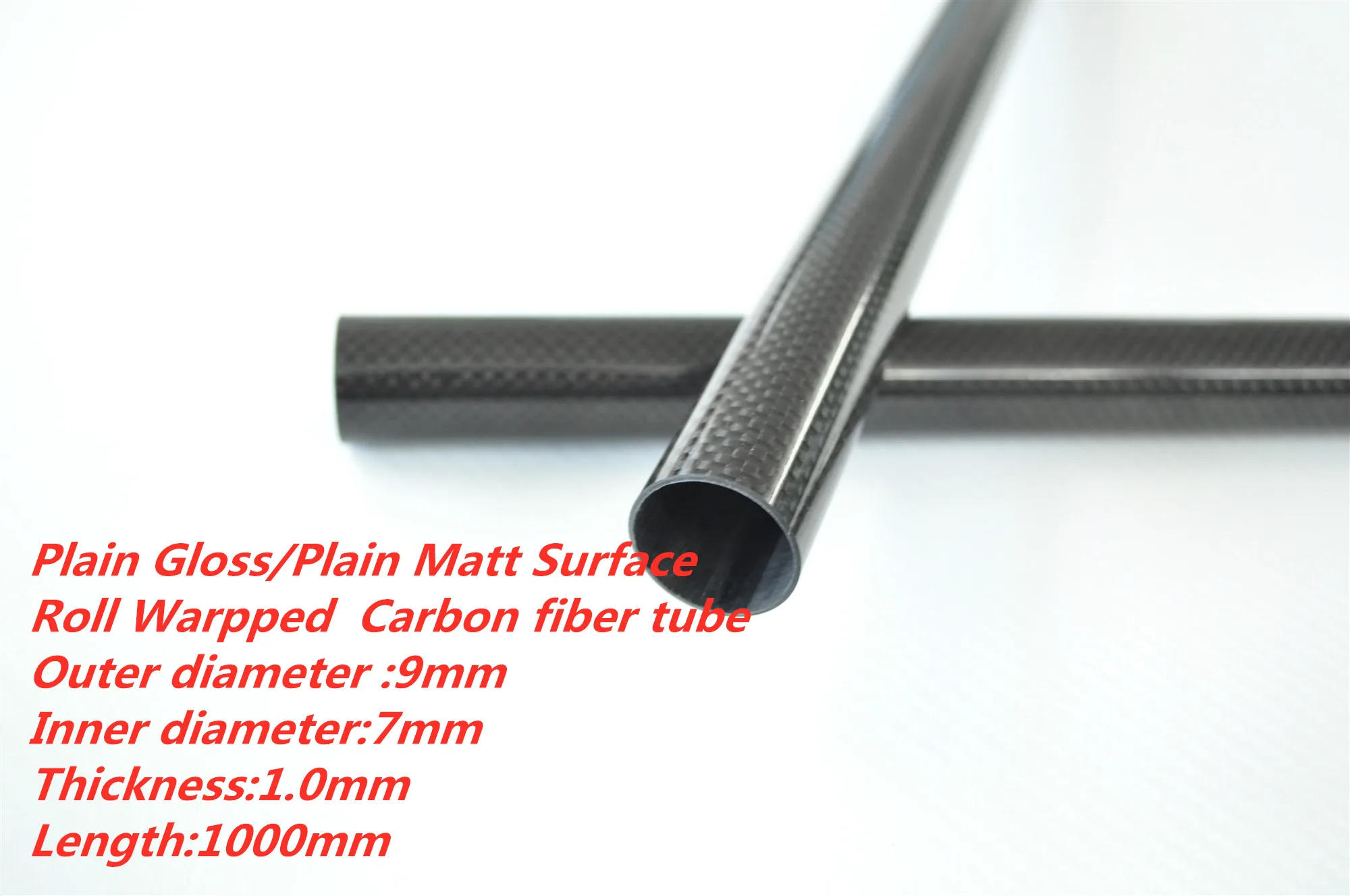 1 PCS 9mmx7mmx1000mm 100% full carbon composite material /carbon Fiber tubes/pipes. Quadcopter Hexacopter. RC Plane/RC DIY ...
1 PCS 9mmx7mmx1000mm 100% full carbon composite material /carbon Fiber tubes/pipes. Quadcopter Hexacopter. RC Plane/RC DIY ...