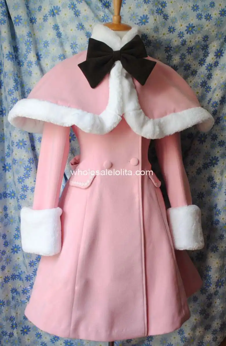 Pink England Style Winter Wool Warm Coats & Cape Girls Winter Coats Brand Long Winter Coat
Pink England Style Winter Wool Warm Coats & Cape Girls Winter Coats Brand Long Winter Coat