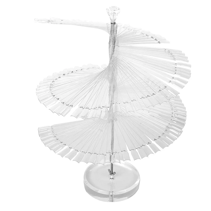Pro Spiral Fan Shape Display Stand Holder for 120pc False Nail Art Polish Board Tips Stick
Pro Spiral Fan Shape Display Stand Holder for 120pc False Nail Art Polish Board Tips Stick