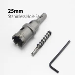 High Quality 25mm 0.98" Hard Alloy Metal Hole Saw Core Drill Bit Drill Bit for Metal Working Universal Type
High Quality 25mm 0.98" Hard Alloy Metal Hole Saw Core Drill Bit Drill Bit for Metal Working Universal Type