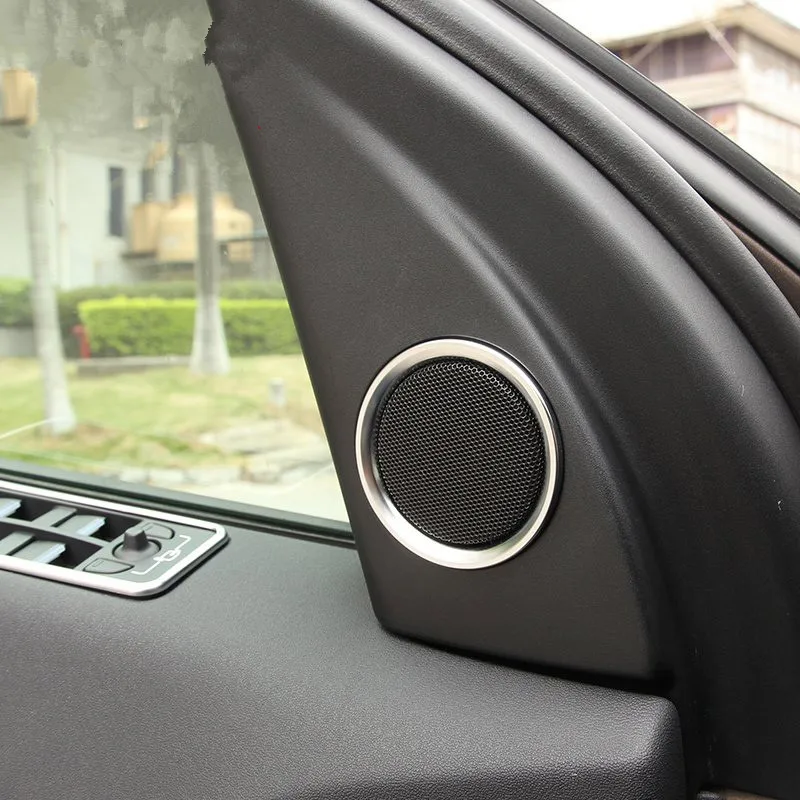 WELKINRY car auto cover For Discovery Sport 2014 2015 2016 2017 ABS chrome A column interior triangle sound horn audio ring trim
WELKINRY car auto cover For Discovery Sport 2014 2015 2016 2017 ABS chrome A column interior triangle sound horn audio ring trim
