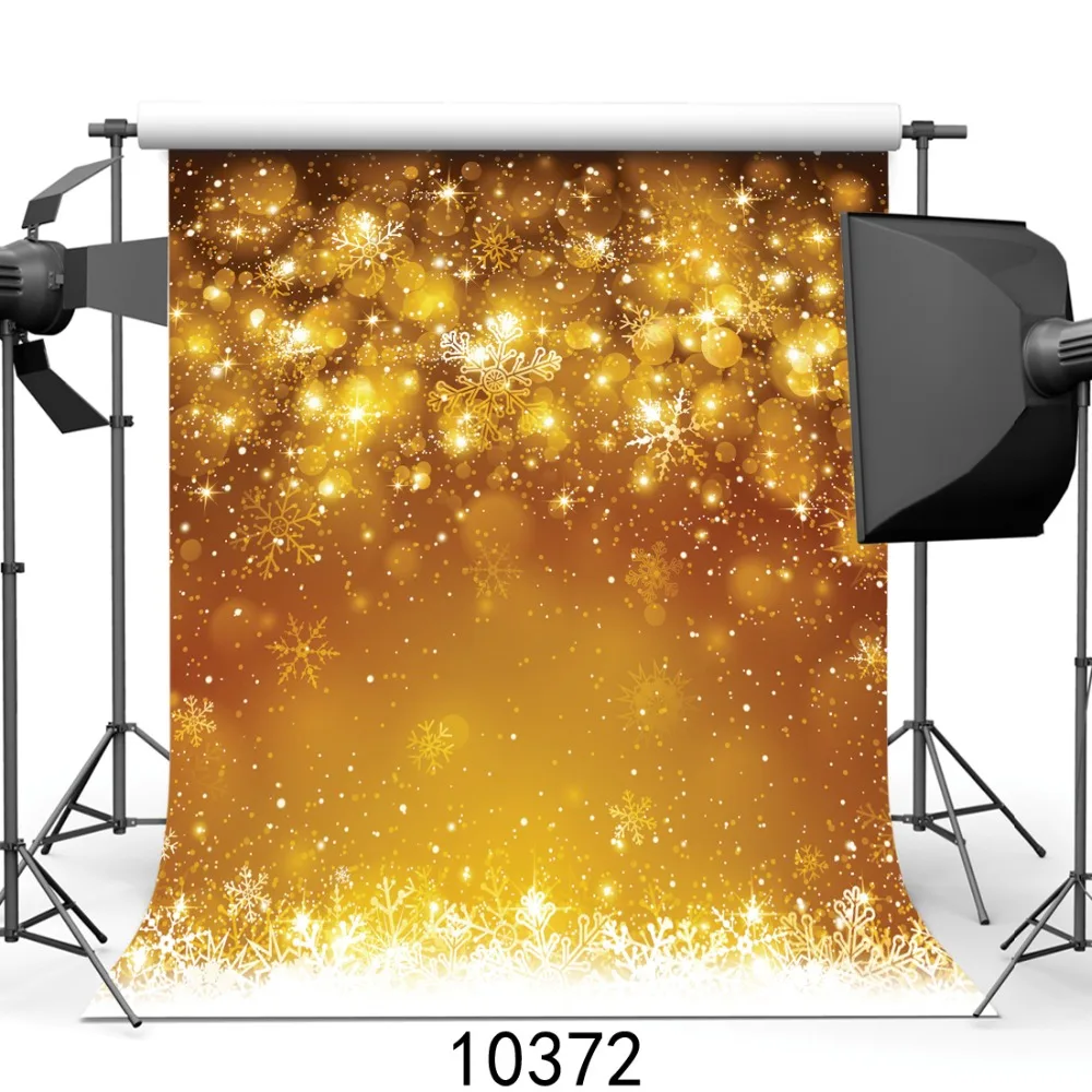 Christmas Backdrop Golden Glitter Bokeh Snowflakes Backgrounds for Photo Studio for Party Vinyl Cloth Photography Accessories
Christmas Backdrop Golden Glitter Bokeh Snowflakes Backgrounds for Photo Studio for Party Vinyl Cloth Photography Accessories