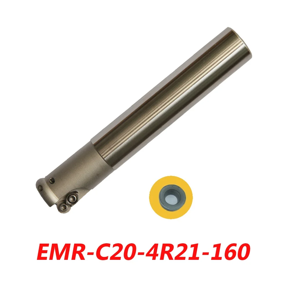 Free Shipping EMR-C20-4R21-160 Indexable Face Milling Cutter Tools For RPMT0802MOE Carbide Inserts Suitable For NC/CNC Machine
Free Shipping EMR-C20-4R21-160 Indexable Face Milling Cutter Tools For RPMT0802MOE Carbide Inserts Suitable For NC/CNC Machine