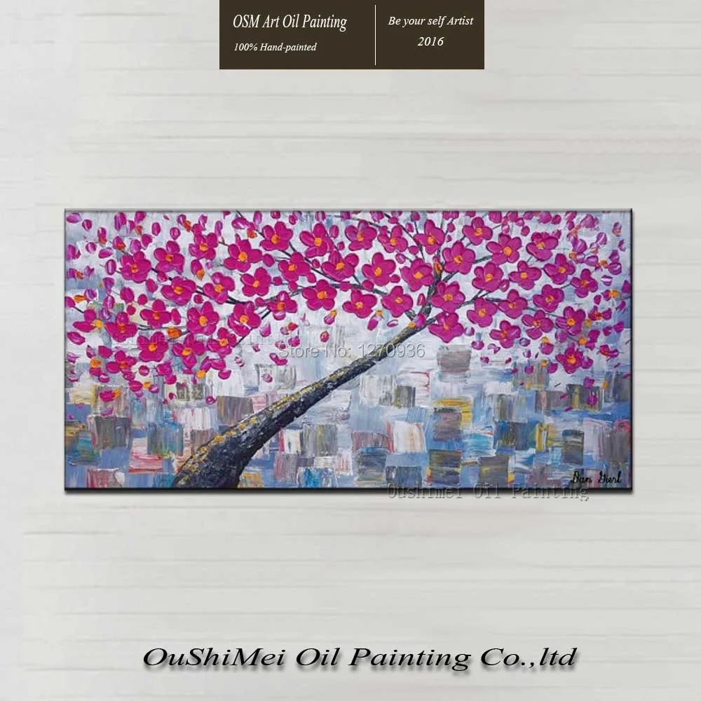 Deep Purple Flower Knife Oil Painting Large Elegant Wall Art for Living Room Decoration Hand Painted Canvas Rich Tree Picture
Deep Purple Flower Knife Oil Painting Large Elegant Wall Art for Living Room Decoration Hand Painted Canvas Rich Tree Picture