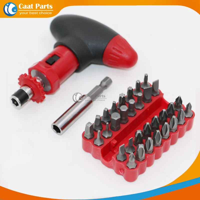 34pcs/set Ratchet Screwdriver Set universal joint rod extension rod repair tools
34pcs/set Ratchet Screwdriver Set universal joint rod extension rod repair tools