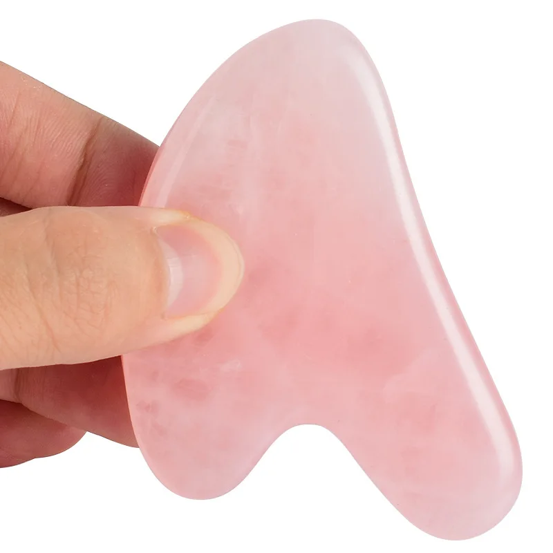 Rose Quartz Jade Guasha Board Natural Stone Scraper Chinese Gua Sha Tools For Face Neck Back Body Acupuncture Pressure Therapy
Rose Quartz Jade Guasha Board Natural Stone Scraper Chinese Gua Sha Tools For Face Neck Back Body Acupuncture Pressure Therapy