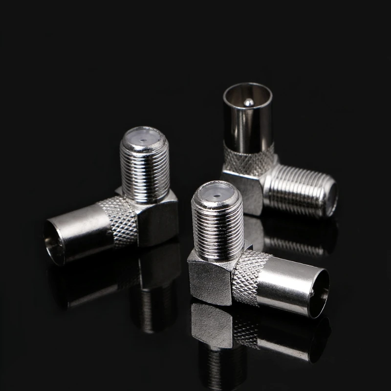 10 Pcs Right Angled Angle 90 degree F Connector Female to RF Coax Male Plug Aerial L15
10 Pcs Right Angled Angle 90 degree F Connector Female to RF Coax Male Plug Aerial L15