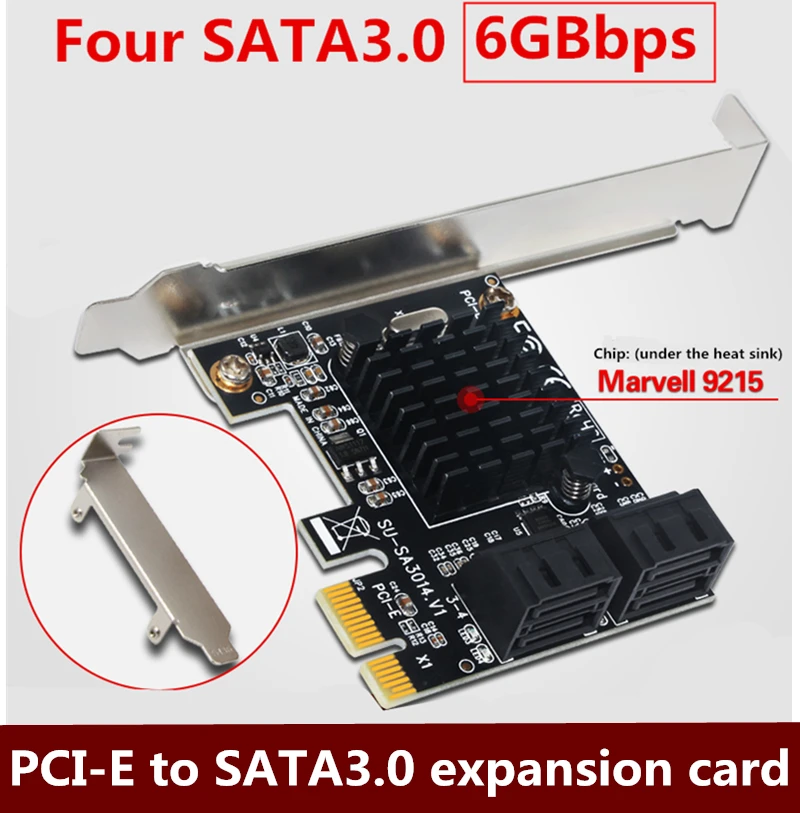 Бесплатная доставка, плата расширения PCI-E к SATA3.0, 4-портовый 6G PCIE SATA3.0 переносной SSD твердотельный накопитель, карта жесткого диска IPFS
Бесплатная доставка, плата расширения PCI-E к SATA3.0, 4-портовый 6G PCIE SATA3.0 переносной SSD твердотельный накопитель, карта жесткого диска IPFS