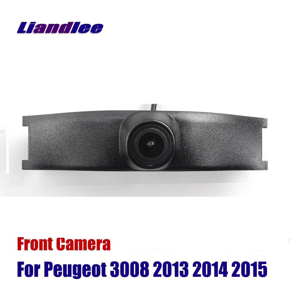 Фото Liandlee Автомобильная Камера Переднего Вида камера для Peugeot 3008 2013 2014 2015 встроенный