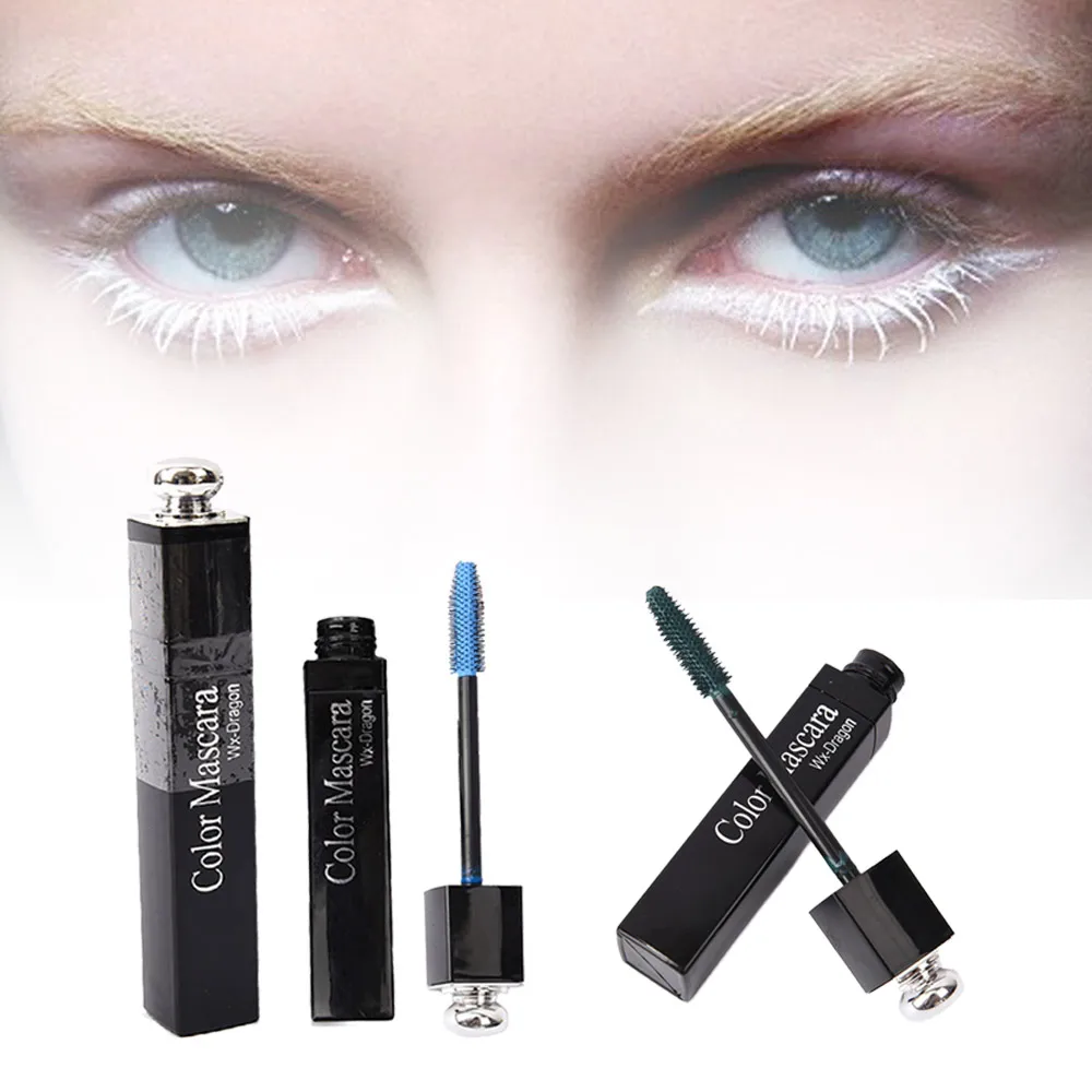 1* Mascara Eyes Makeup Waterproof Easy Remove Lengthen Eyelashes Color Mascara 
1* Mascara Eyes Makeup Waterproof Easy Remove Lengthen Eyelashes Color Mascara