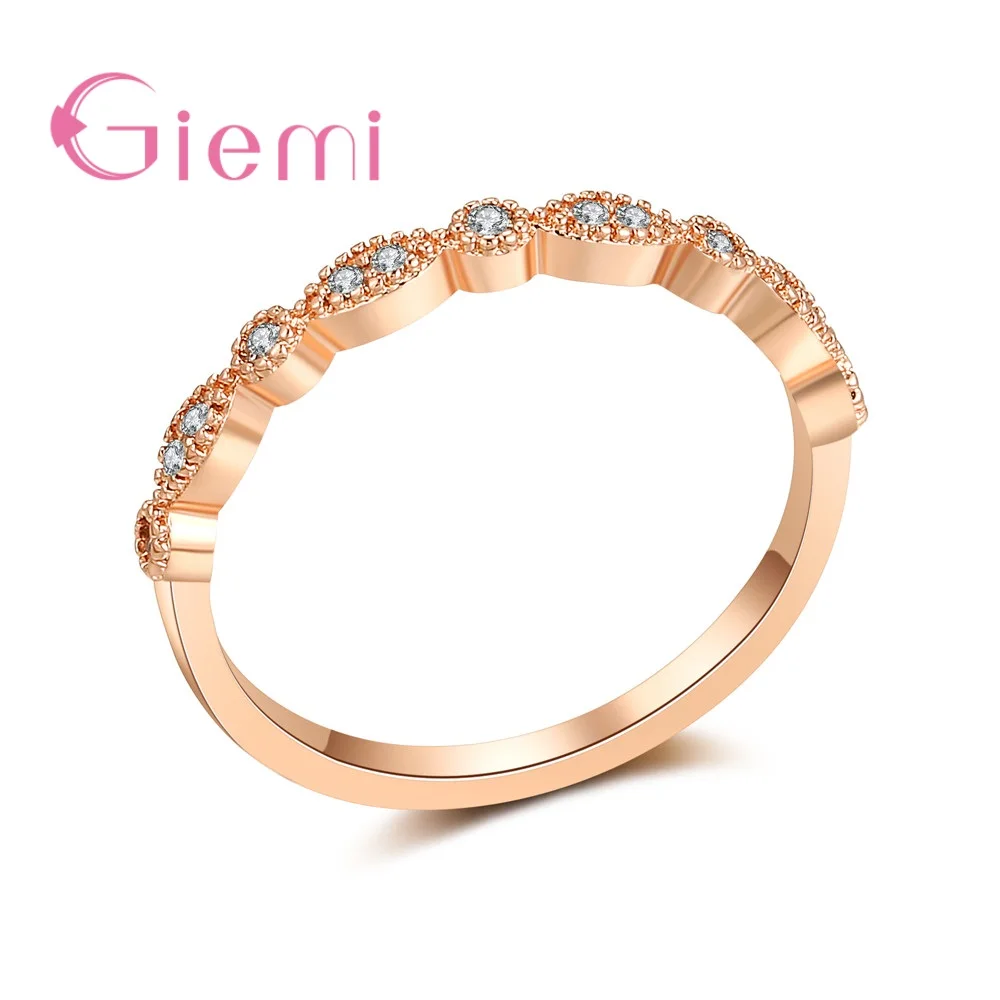 Top Quality Rose Gold Color Concise Classical Crystal Wedding Ring For Women Engagement Anniversary Love Best Choose Gift
Top Quality Rose Gold Color Concise Classical Crystal Wedding Ring For Women Engagement Anniversary Love Best Choose Gift