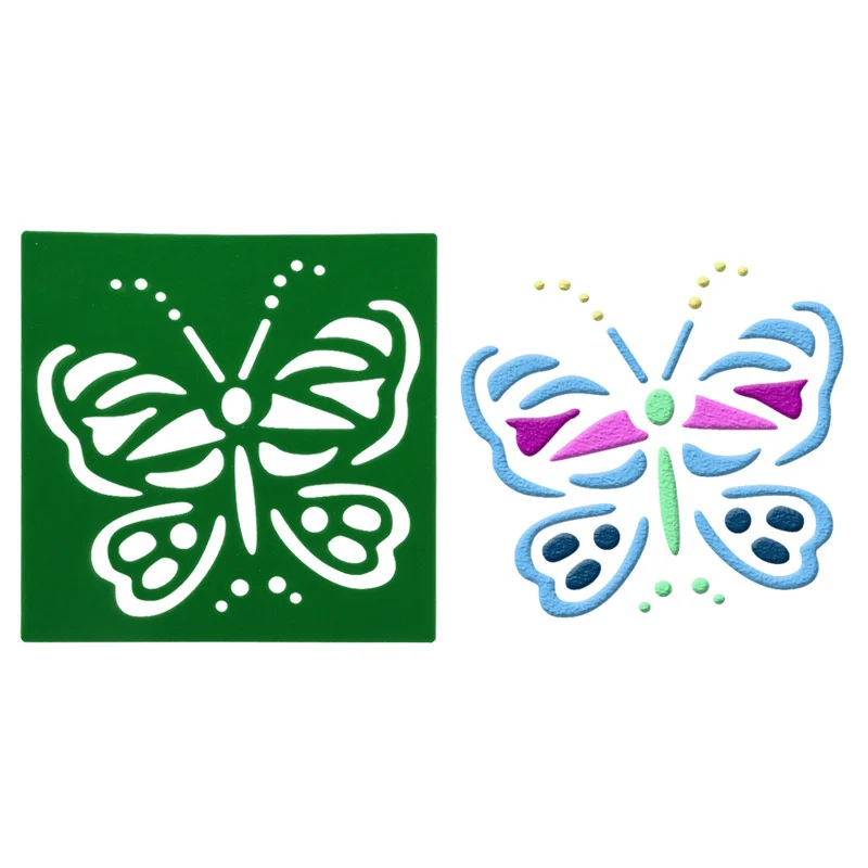14*14 Cartoon butterfly pvc Layering Stencils for Diy scrapbook coloring,painting stencil,home decor diy etc. Product image
14*14 Cartoon butterfly pvc Layering Stencils for Diy scrapbook coloring,painting stencil,home decor diy etc. Product image